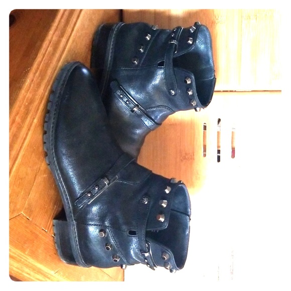 Go West Studded Stuart Weitzman booties - Picture 1 of 4